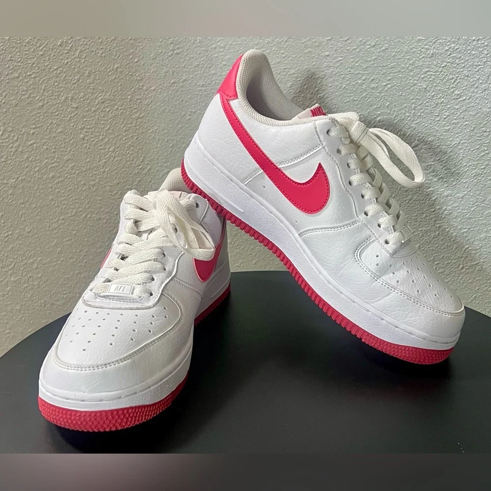 Nike Air Force 1 Low '07 Next Nature Sneakers Shoes Casual Classic Pink White